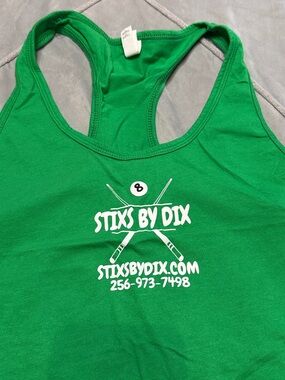 Women’s Green Racerback Tank Top